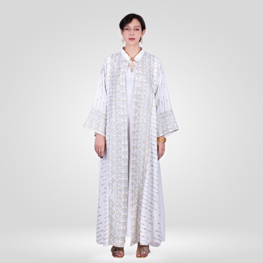 Abaya Malika Ensemble - Blanc